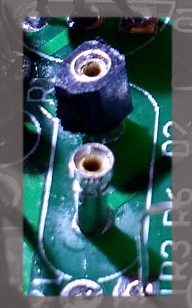 The solder post crystal socket modification