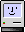 Image of a small Mac classic