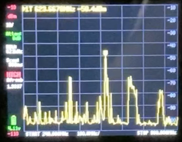 High input when uBitX v6 is off