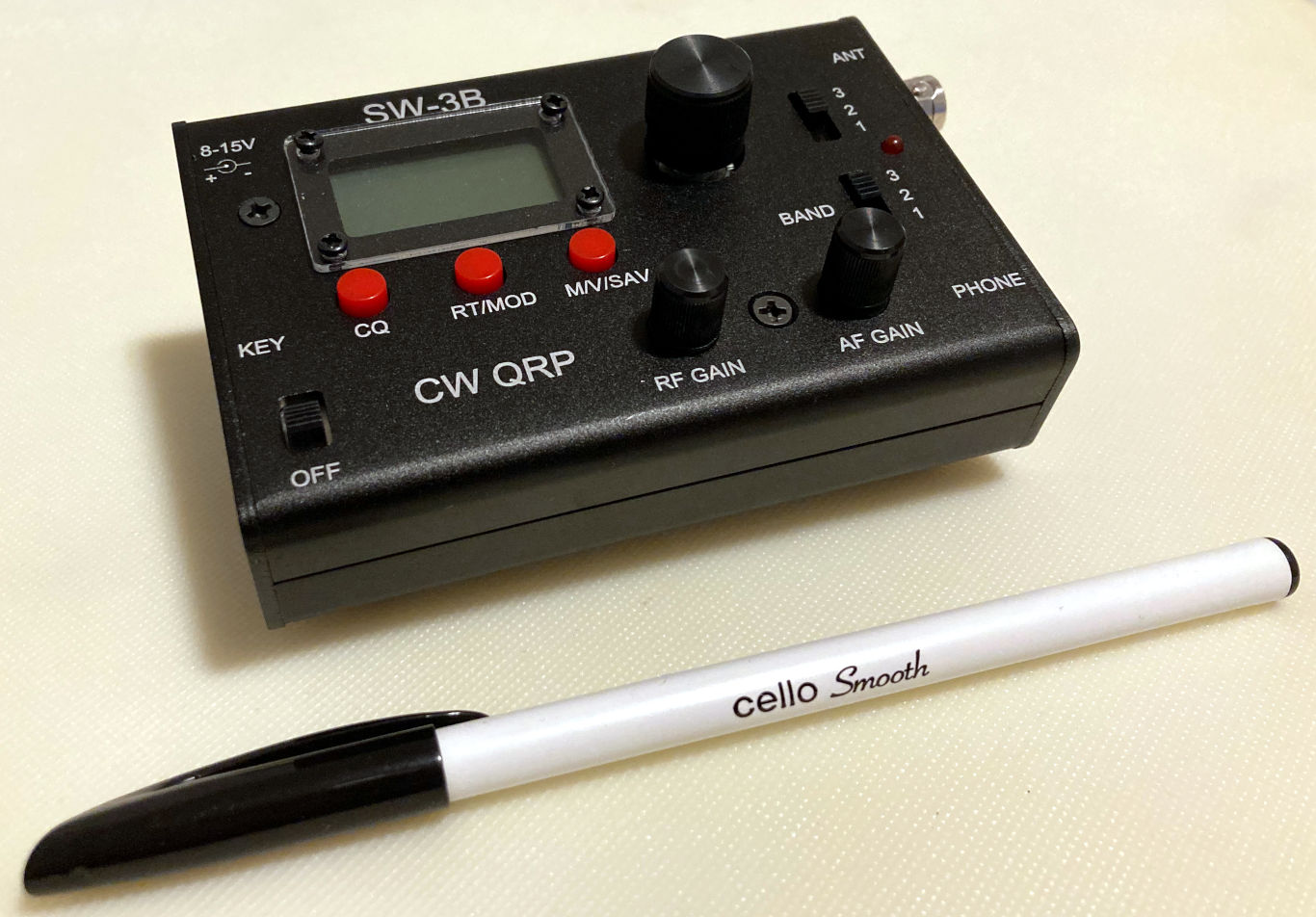 The SW-3B QRP HF transceiver