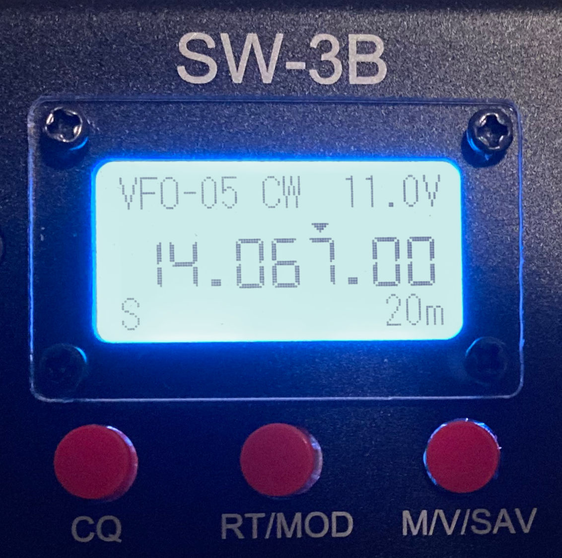 The SW-3B QRP HF transceiver