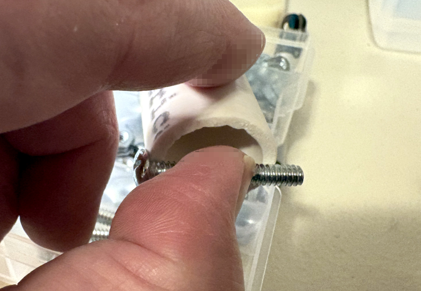 Checking to see if the screw I have will work